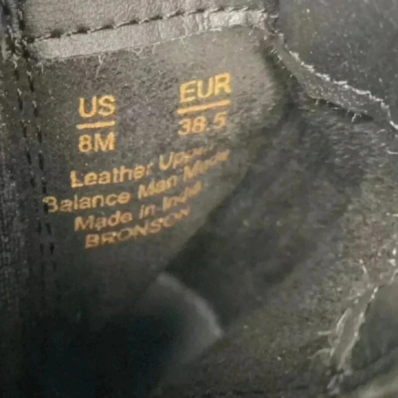 Sam Edelman Black Suede Bronson Bootie 8 - Picture 11 of 12